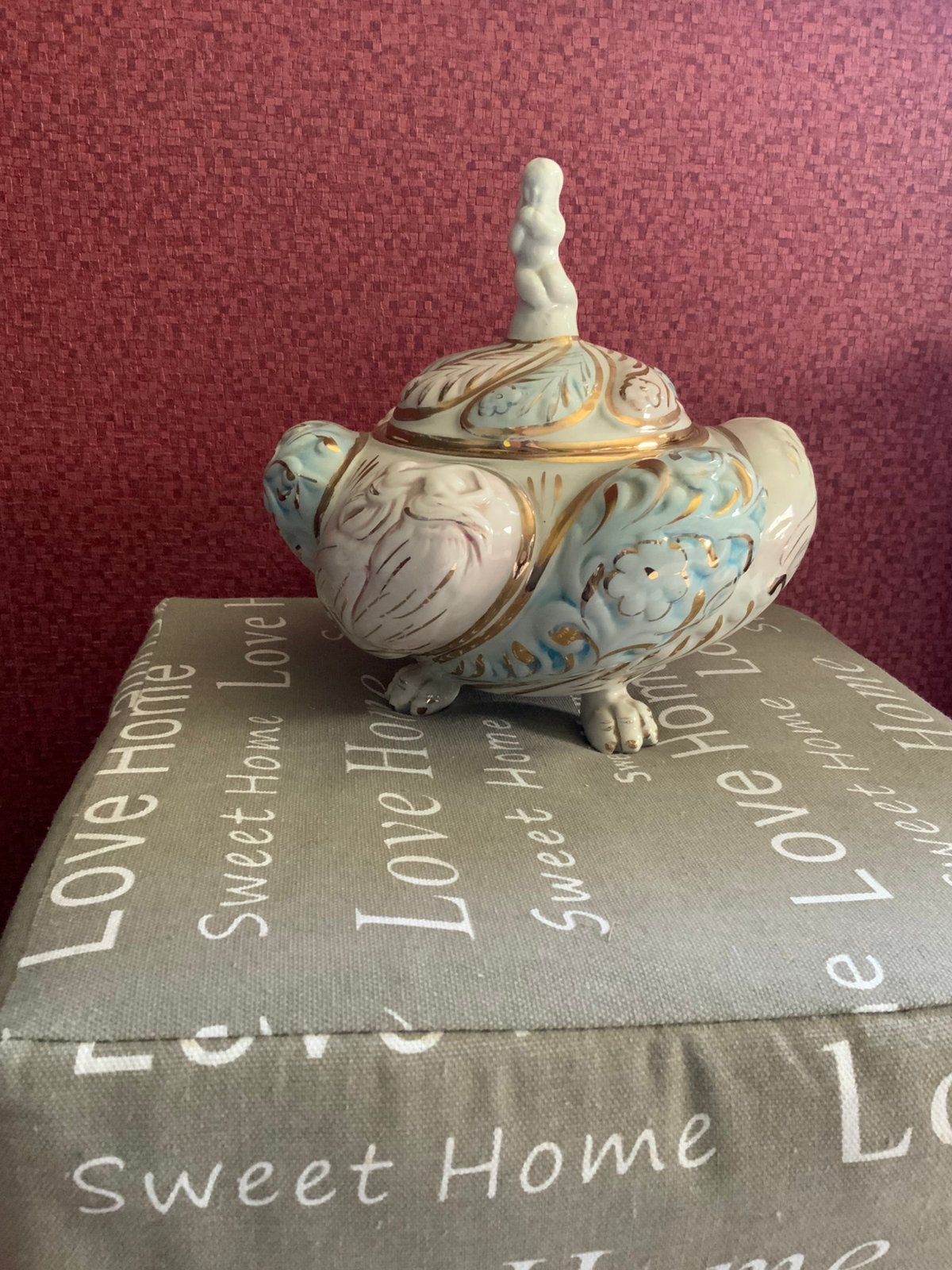 Pot décoratif italien, Antiquités & Art, Antiquités | Porcelaine, Enlèvement