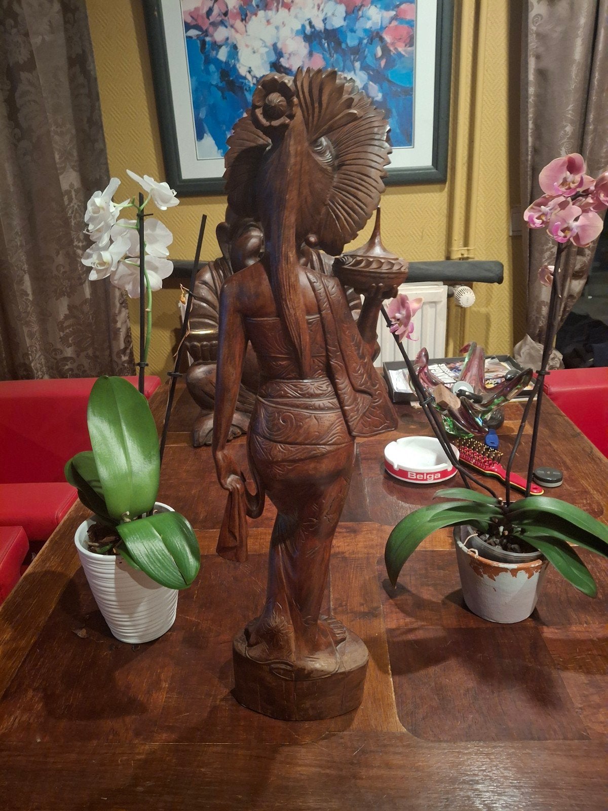 Oost indische vrouwebeeld 65cn, Maison & Meubles, Accessoires pour la Maison | Statues de Bouddha, Enlèvement