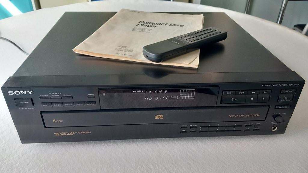 Sony Compact Disk Player CDP-C335, Enlèvement, Utilisé, Sony