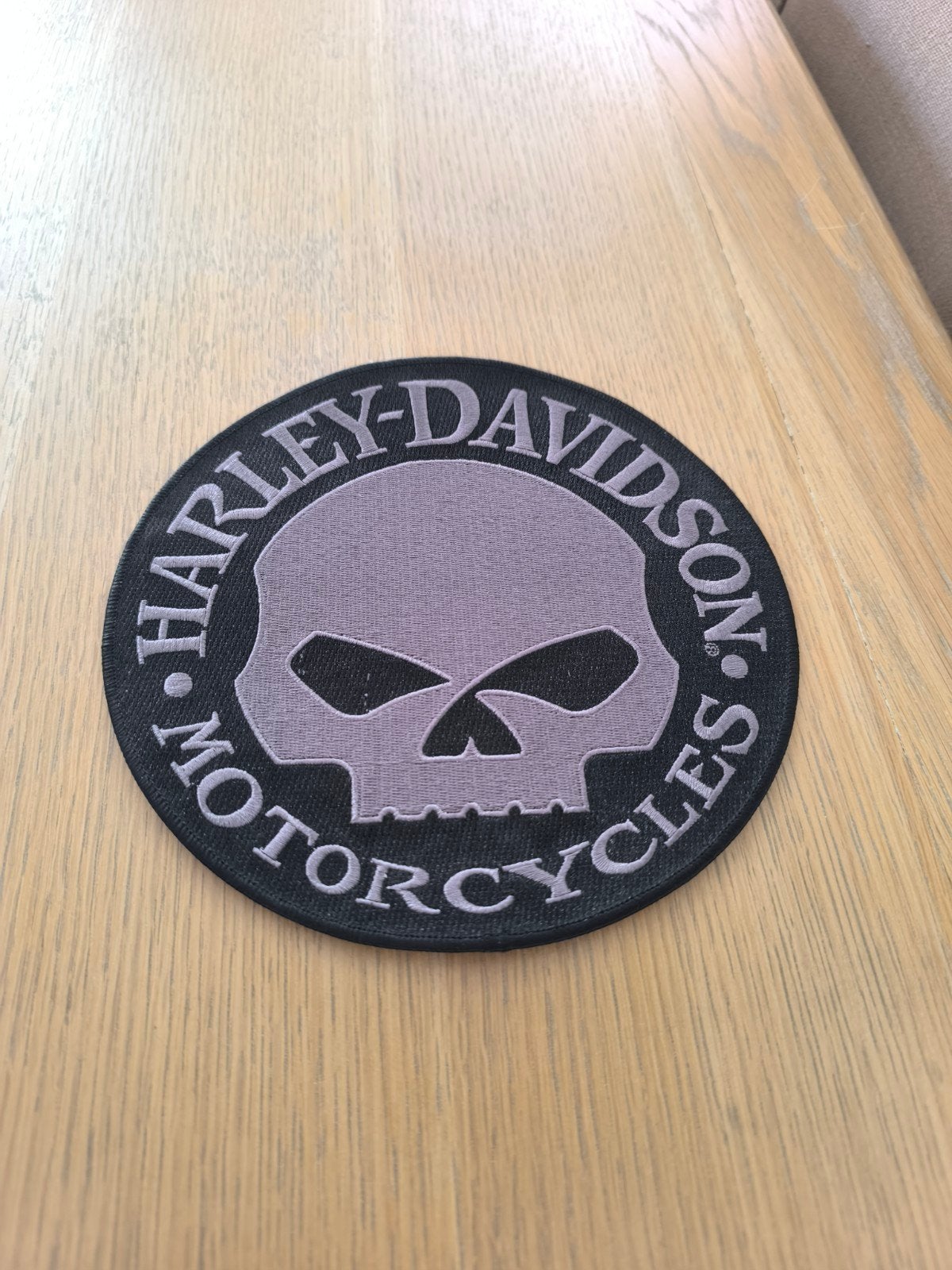 Harley Davidson patch, Ophalen