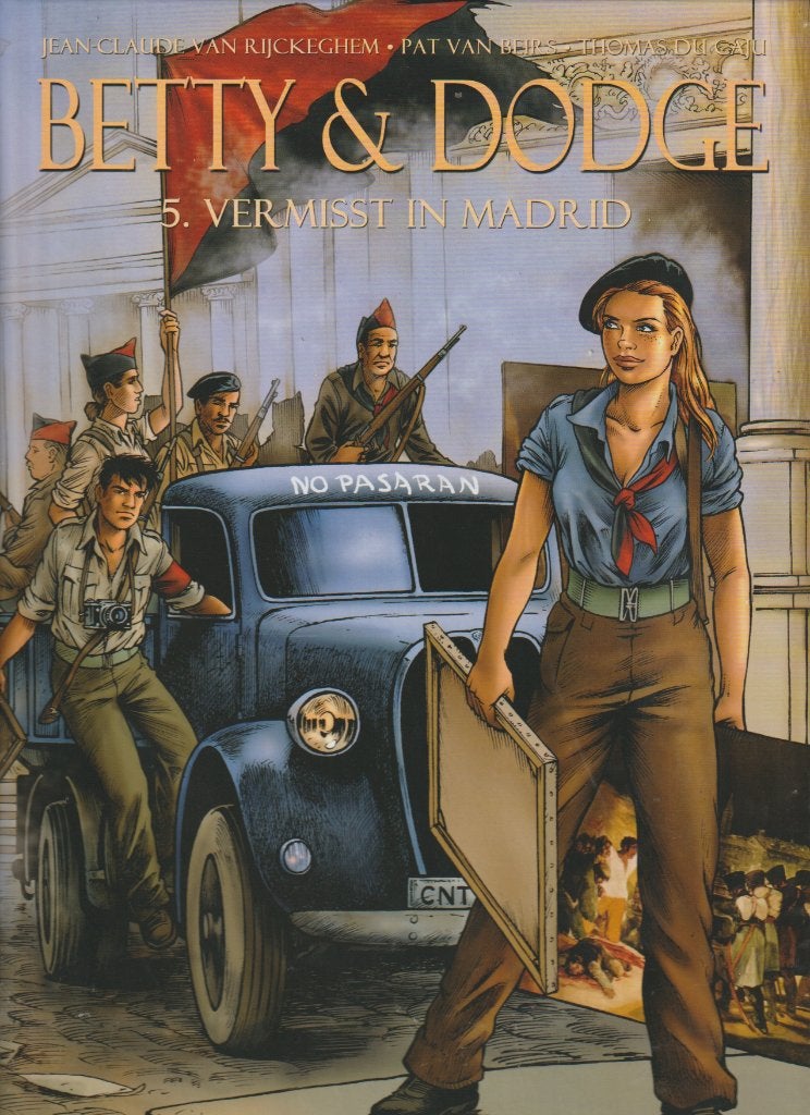 Strip - Betty & Dodge nr. 5 - Vermisst in Madrid., Envoi