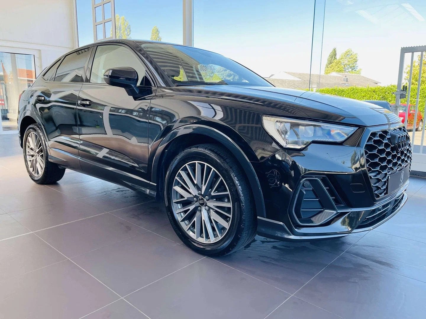 Audi Q3 TDi * GARANTIE + LED + CUIR + GPS + COCKPIT *, Autos, Achat, 140 g/km, Entreprise, 1968 cm³