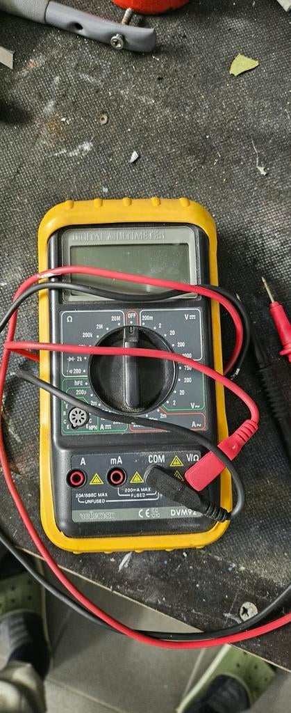 Multimeter, Doe-het-zelf en Bouw, Meetapparatuur, Ophalen of Verzenden, Multimeter