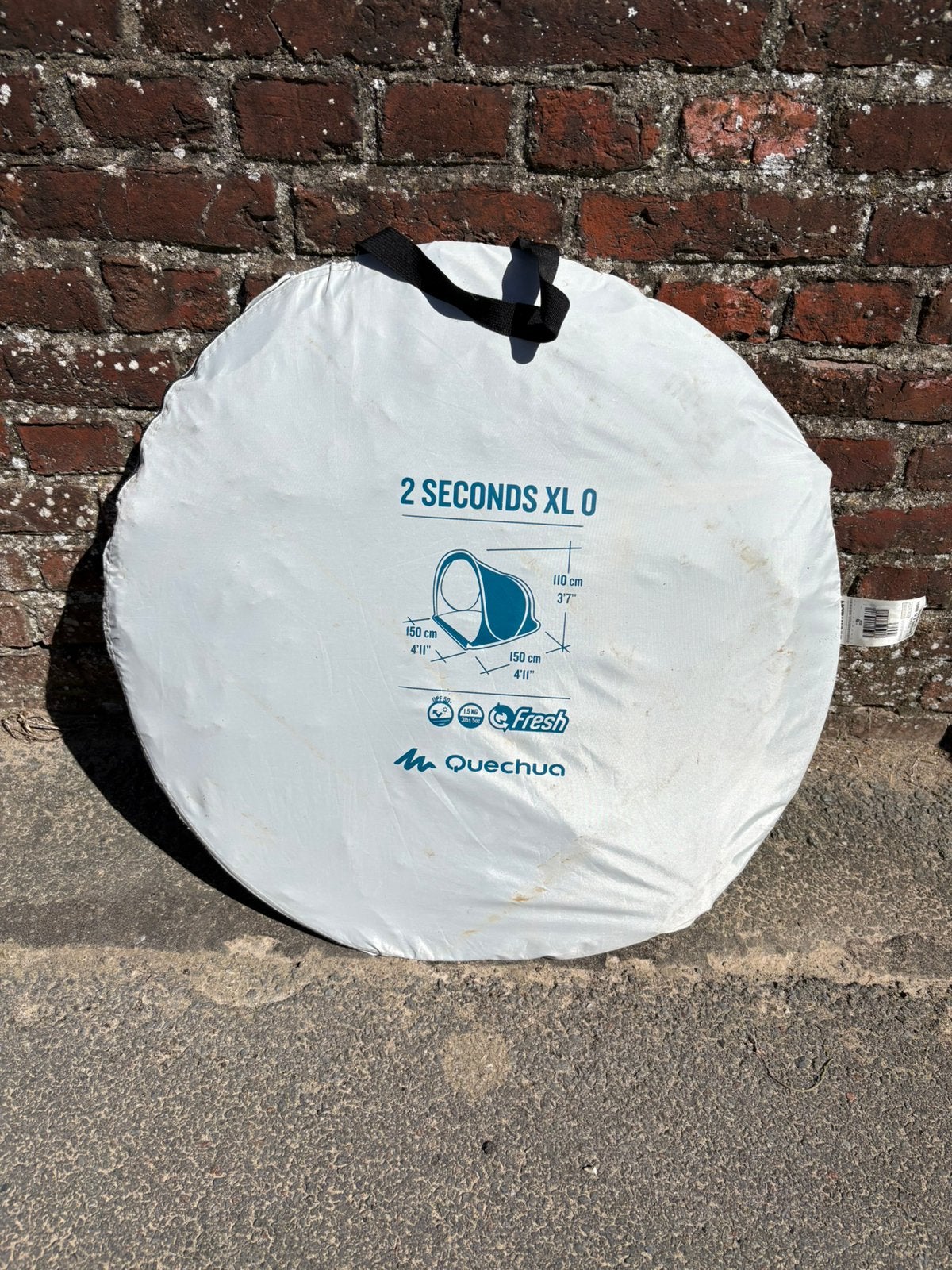 2 secondes XL 0, Caravanes & Camping, Tentes, Enlèvement, Comme neuf