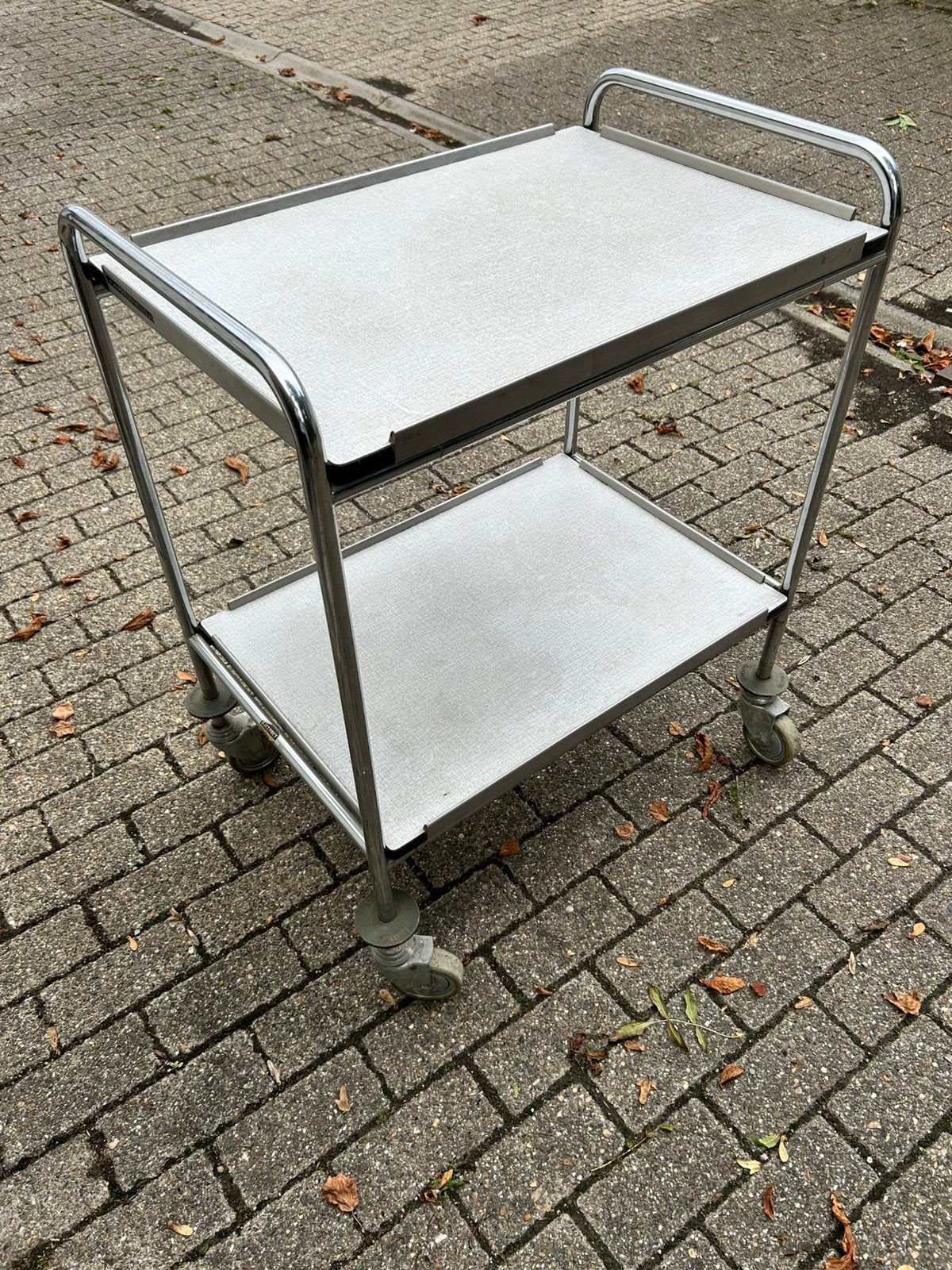 Retro Rolwagen, Ophalen, Gebruikt