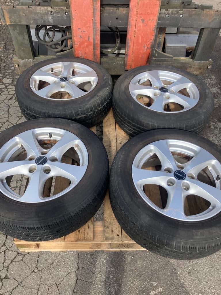 Borbet velgen met winterbanden, Ophalen, Gebruikt, 16 inch, Band(en)