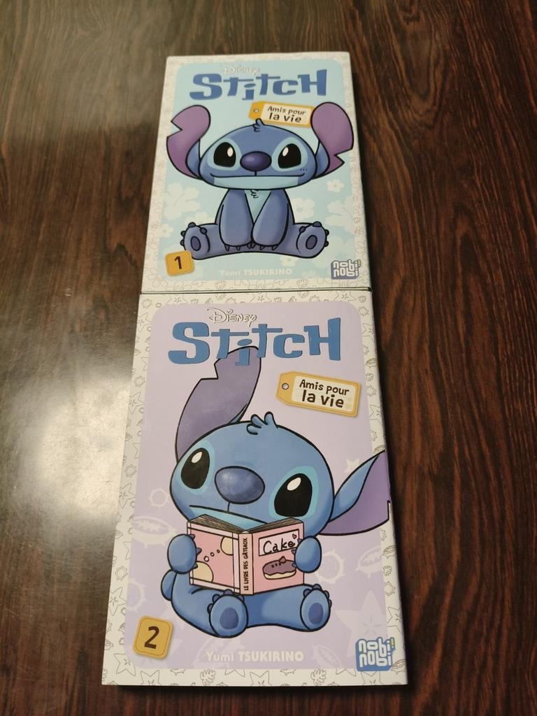 2 manga Stitch, Ophalen