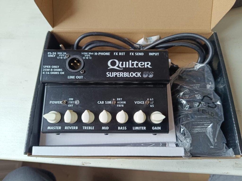Quilter Superblock US (versterker in Fender stijl), Muziek en Instrumenten, Versterkers | Bas en Gitaar, Ophalen of Verzenden
