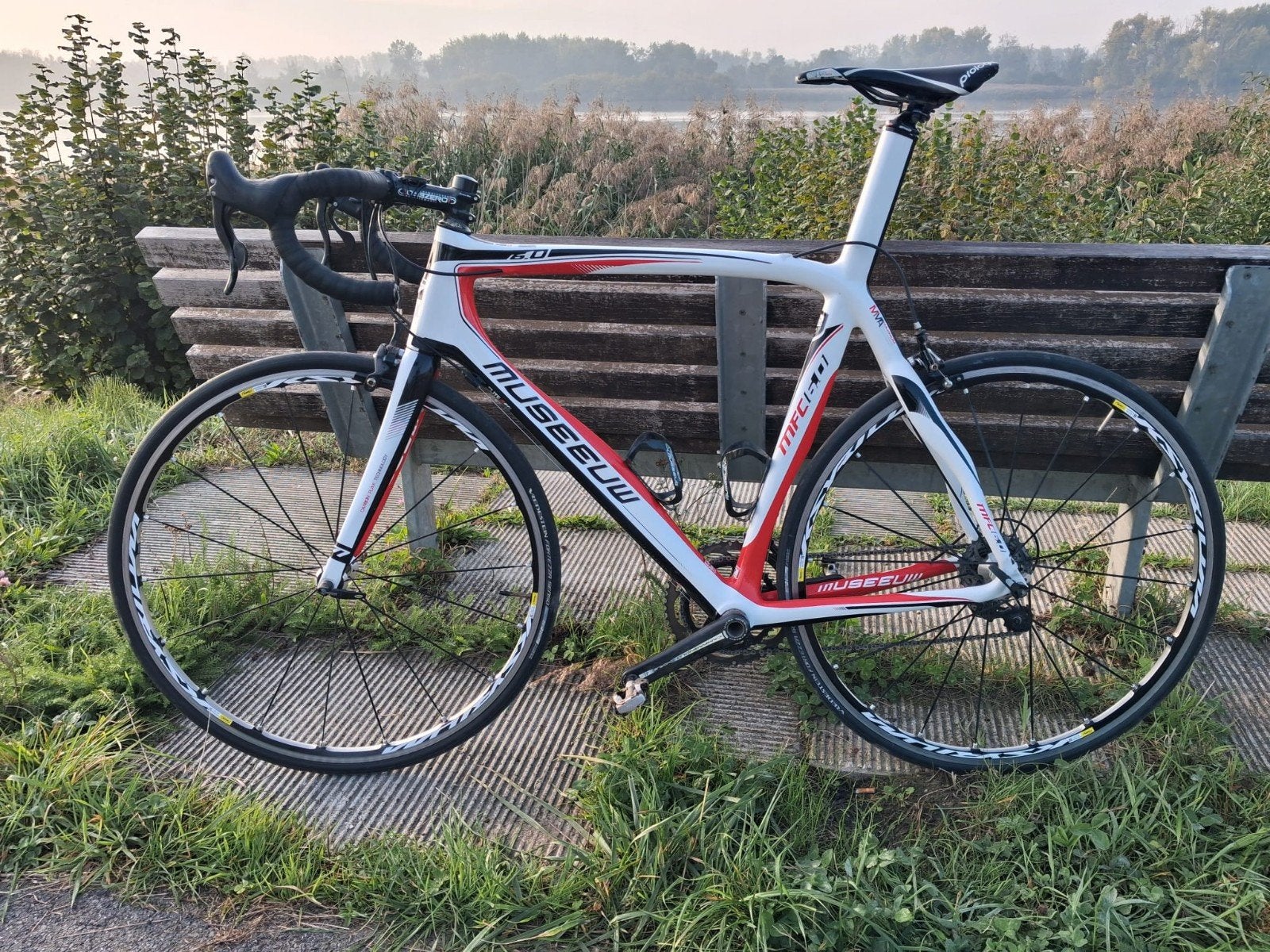 Prachtige koersfiets  merk.Museeuw, Fietsen en Brommers, Fietsen | Racefietsen, Ophalen