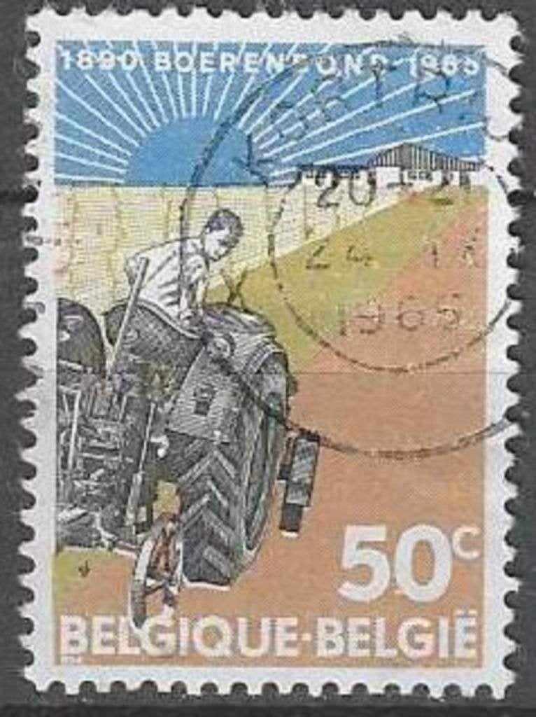 Belgie 1965 - Yvert/OBP 1340 - De Belgische Boerenbond (ST), Verzenden, Gestempeld, Gestempeld