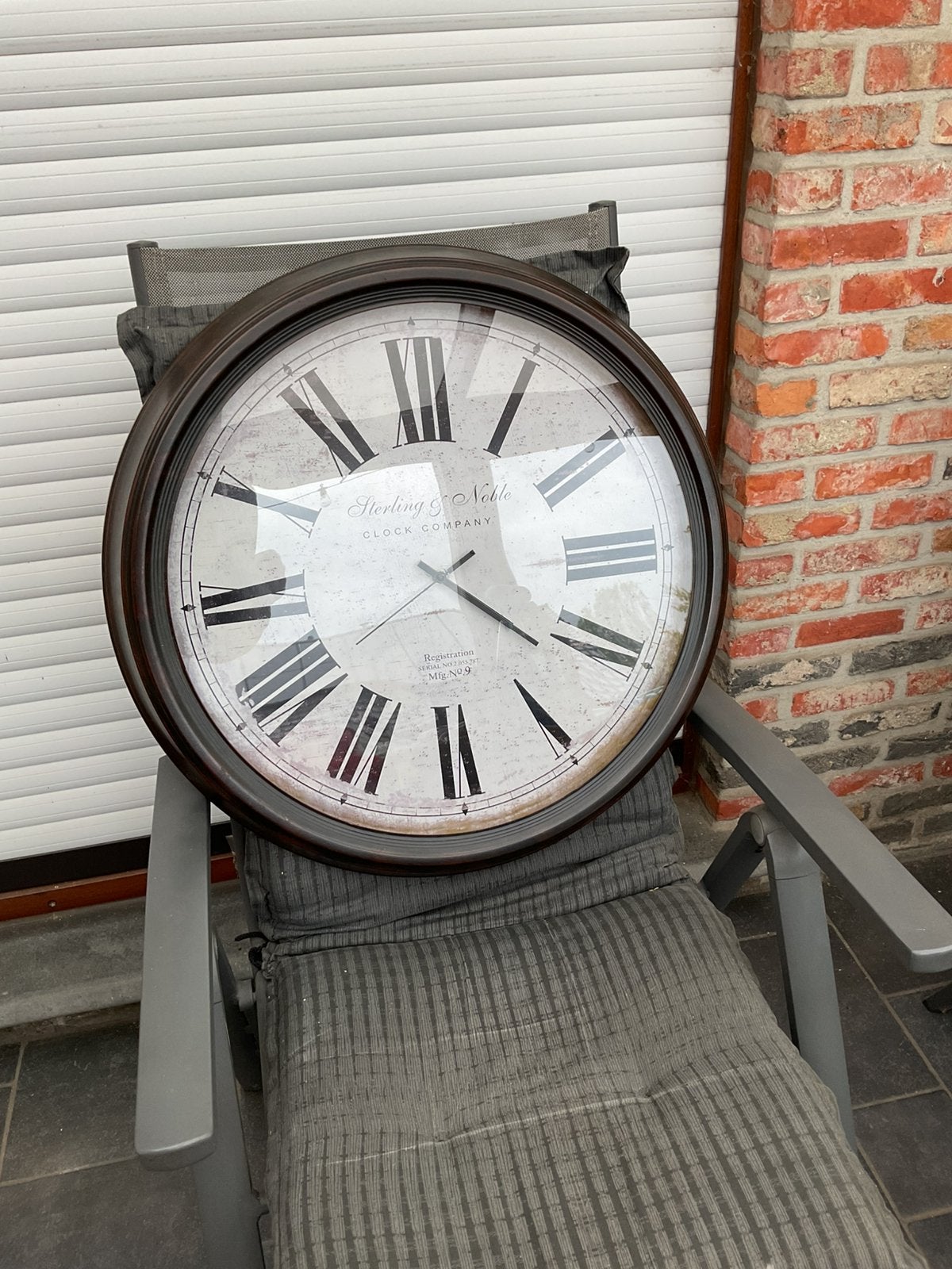 Wandklok, Ophalen, Zo goed als nieuw, Wandklok