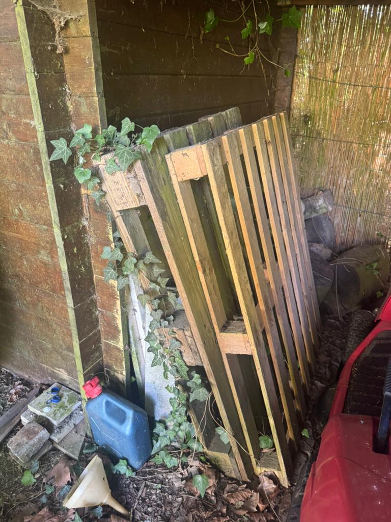 Paletten GRATIS OPHALEN, Tuin en Terras, Ophalen, Zo goed als nieuw