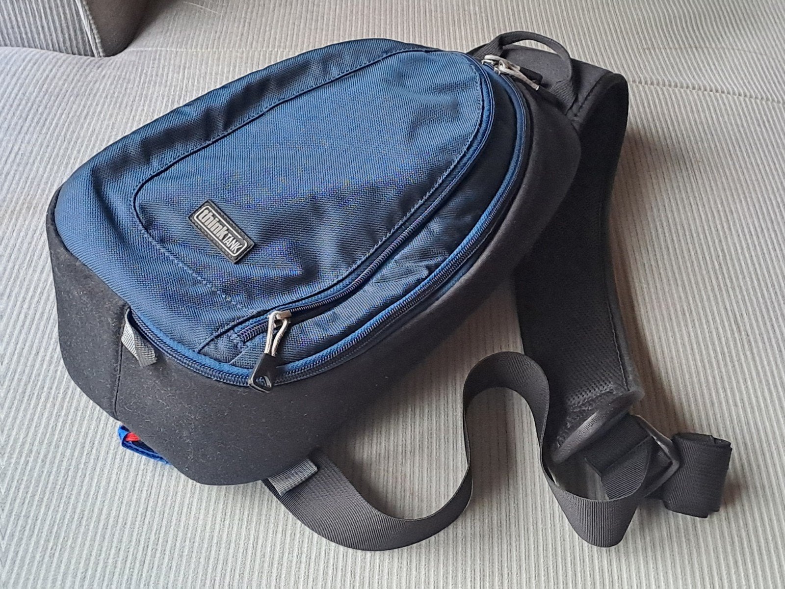 Think Tank Turnstyle 10 II, Bleu, Utilisé, Housse, Think Tank