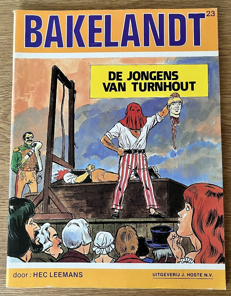 Bakelandt - De jongens van Turnhout -23-1e dr(1984) Strip, Boeken, Meerdere stripboeken, Ophalen of Verzenden, Zo goed als nieuw