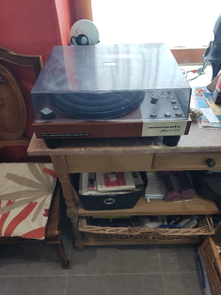 platine Marantz 6300, TV, Hi-fi & Vidéo, Tourne-disques, Autres marques, Tourne-disque, Enlèvement, Automatique