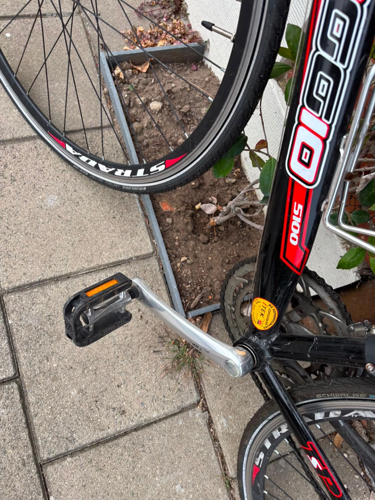Viaggio 5100 Racing Koersfiets - framemaat 44 -rood/zwart, Enlèvement, Utilisé, Autres marques