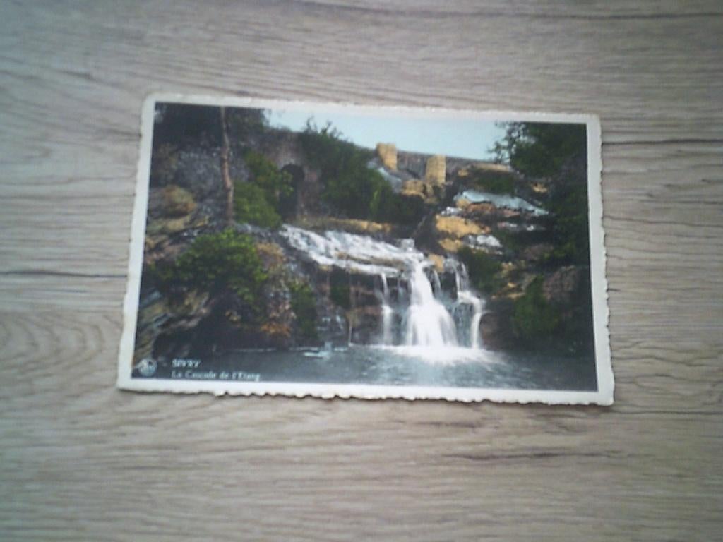 SIVRY: La cascade de l'étang, Enlèvement ou Envoi, 1920 à 1940, Affranchie, Hainaut
