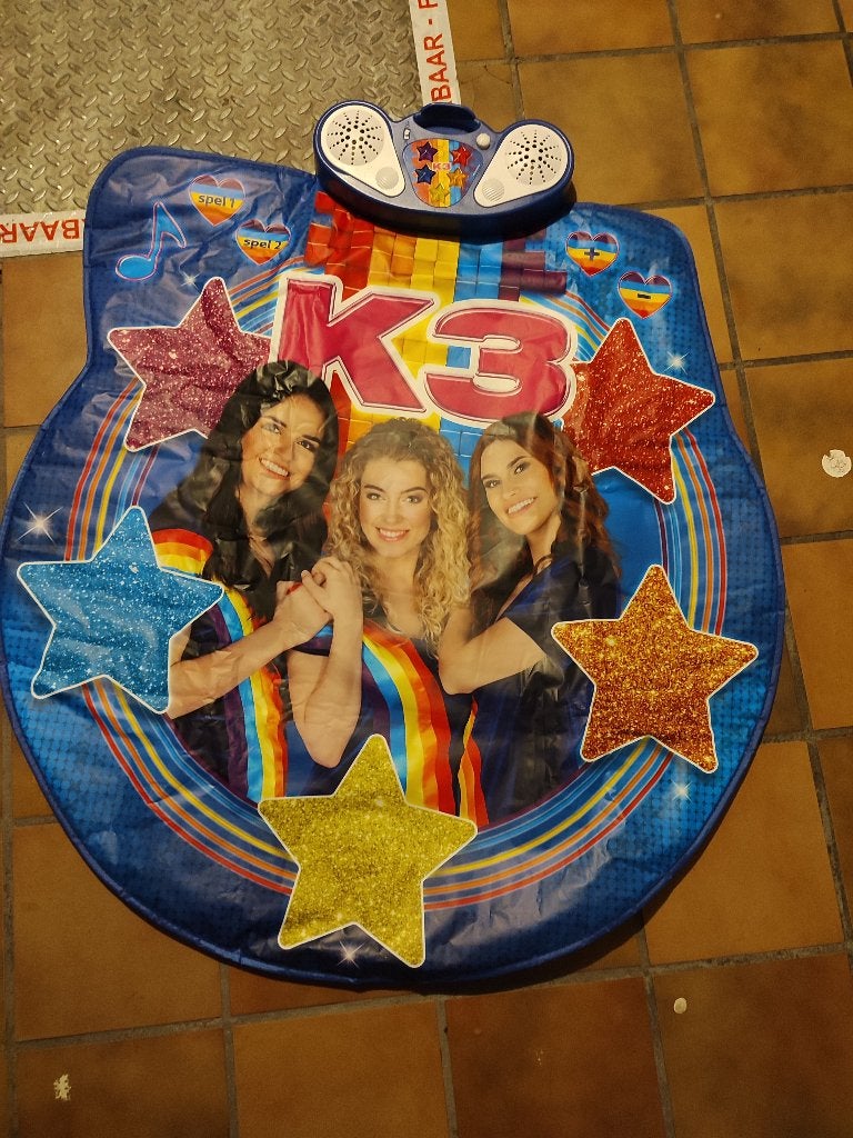 Dansmat K3, Ophalen, Zo goed als nieuw