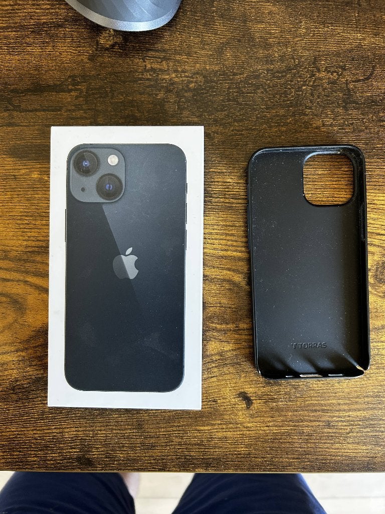 iPhone 13 mini 128 GB Midnight Black, Ophalen, Zwart, Zonder simlock, Zonder abonnement