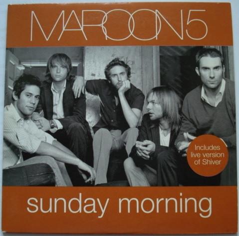 Single CD (live) de Maroon 5 Sunday Morning Shiver, 1 single, Envoi, Comme neuf, Pop