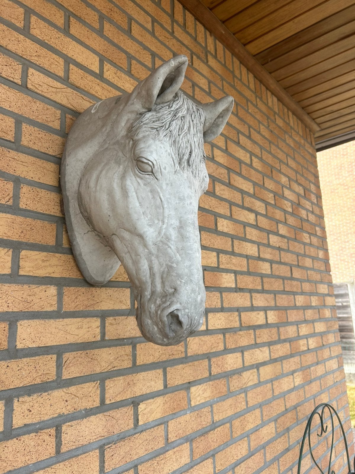 Stenen paardenhoofd, Jardin & Terrasse, Statues de jardin, Enlèvement, Utilisé