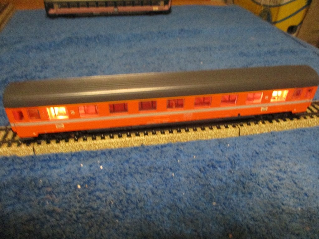 Marklin SNCF 4156 avec éclairage, Enlèvement ou Envoi, Utilisé, Wagon, Märklin