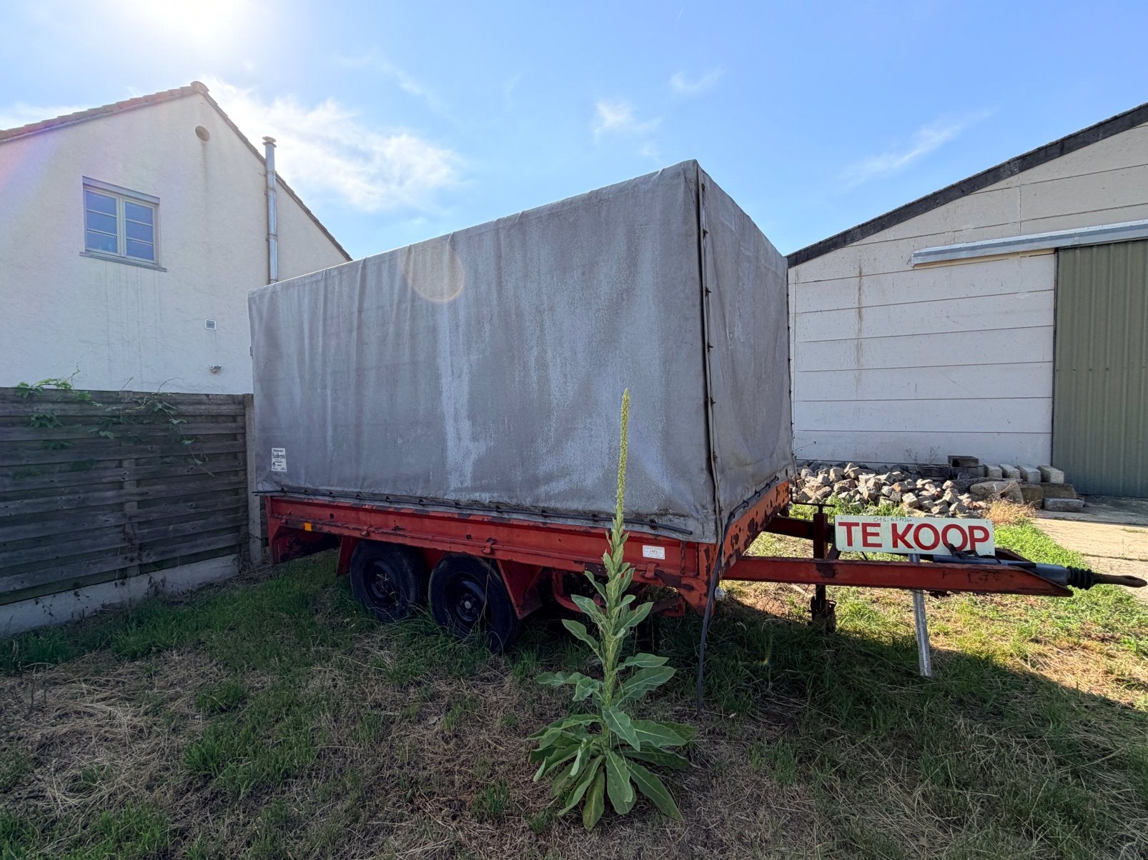Gesloten aanhangwagen groot, Ophalen, Overige, Transport