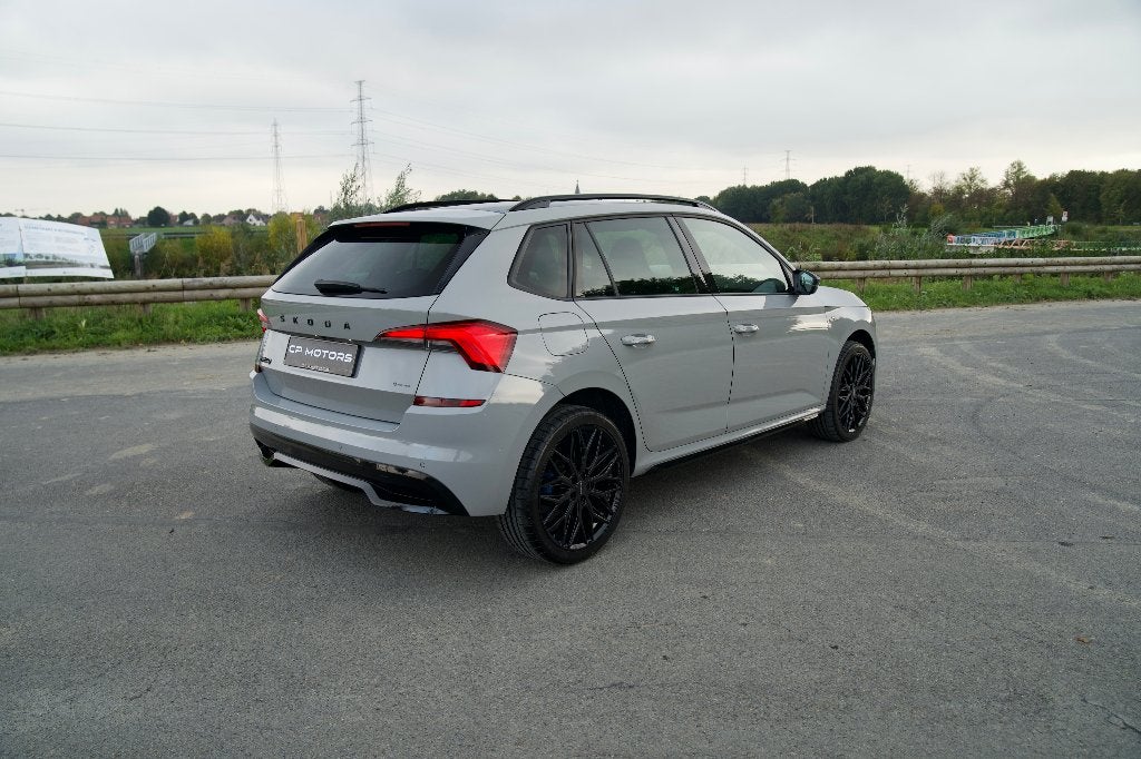 SKODA KAMIQ | MONTE CARLO | AUTOMAAT | PANO | CARPLAY, Autos, Argent ou Gris, Achat, Entreprise, Entretenue par le concessionnaire