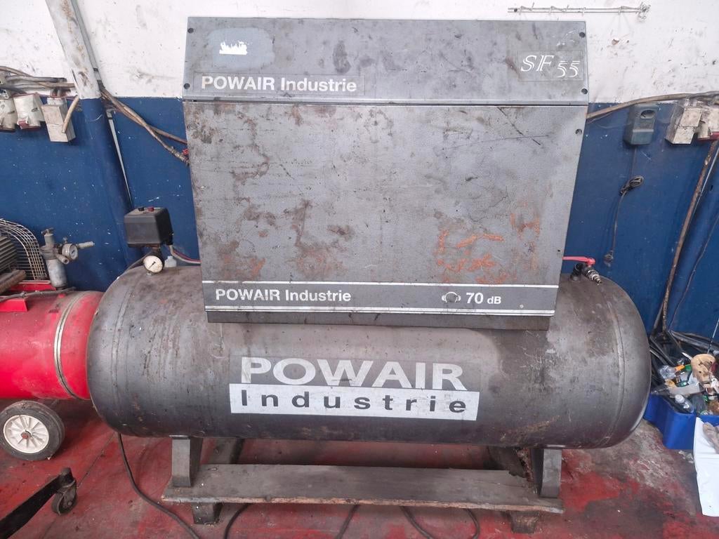Compresseur d'air Powair Industrie 500 litres, Enlèvement, Powair