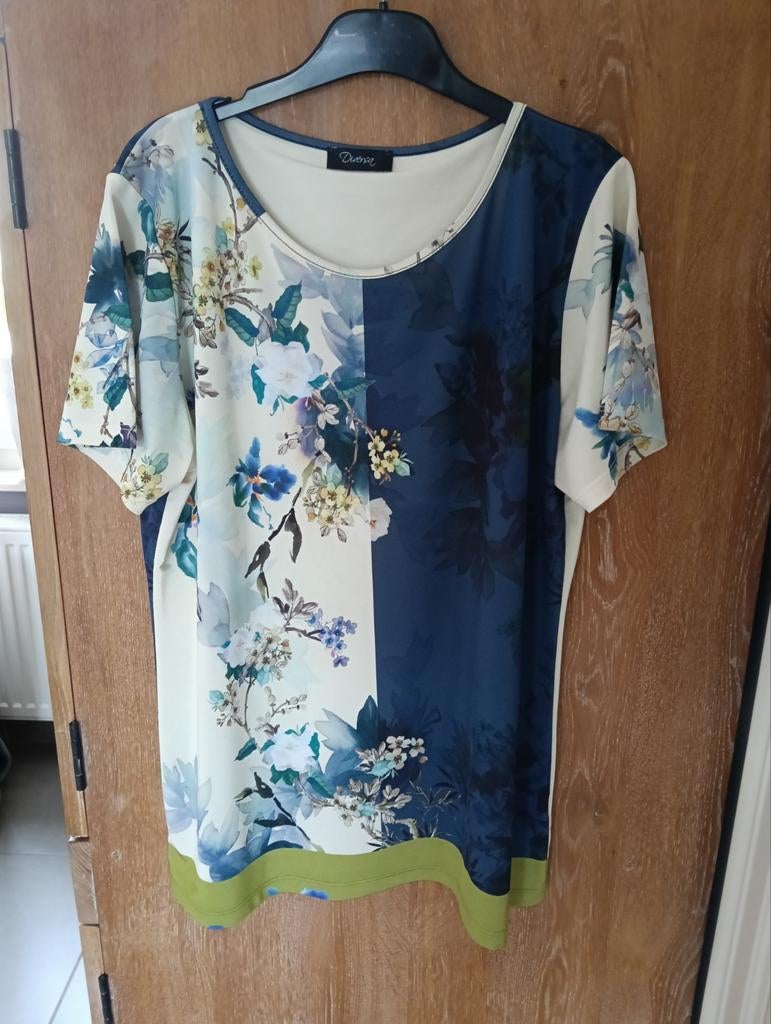 Fleurig soepel T chirt, Vêtements | Femmes, Manches courtes, Taille 46/48 (XL) ou plus grande, Comme neuf, Enlèvement