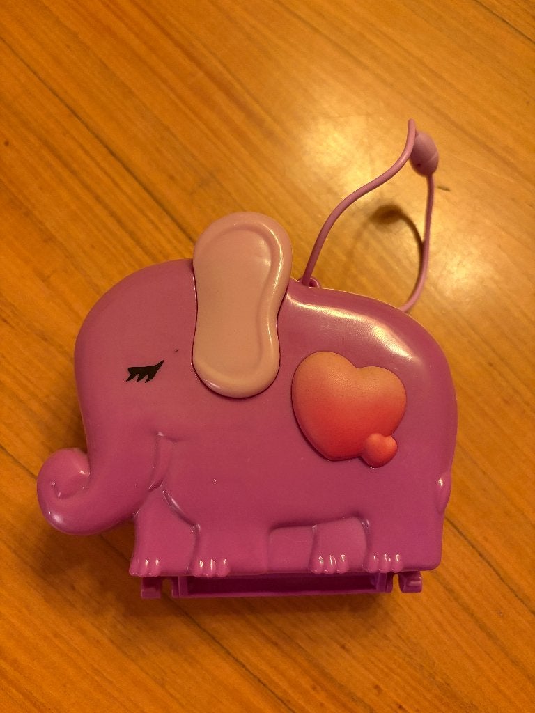 Poly Pocket Olifanten Koffer, Kinderen en Baby's, Ophalen of Verzenden, Gebruikt, Poppenhuis