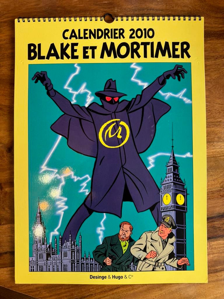 Calendrier Blake & Mortimer 2010, Enlèvement ou Envoi, Comme neuf