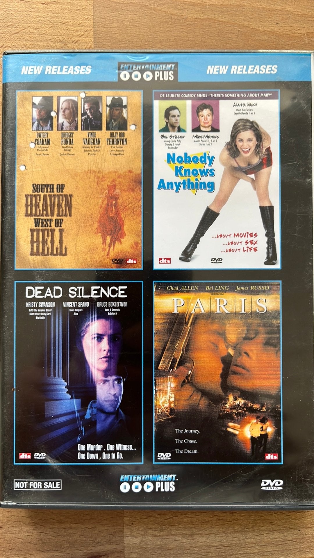 DVD Box - 4 Movies, CD & DVD, DVD | Autres DVD, Enlèvement, Comme neuf
