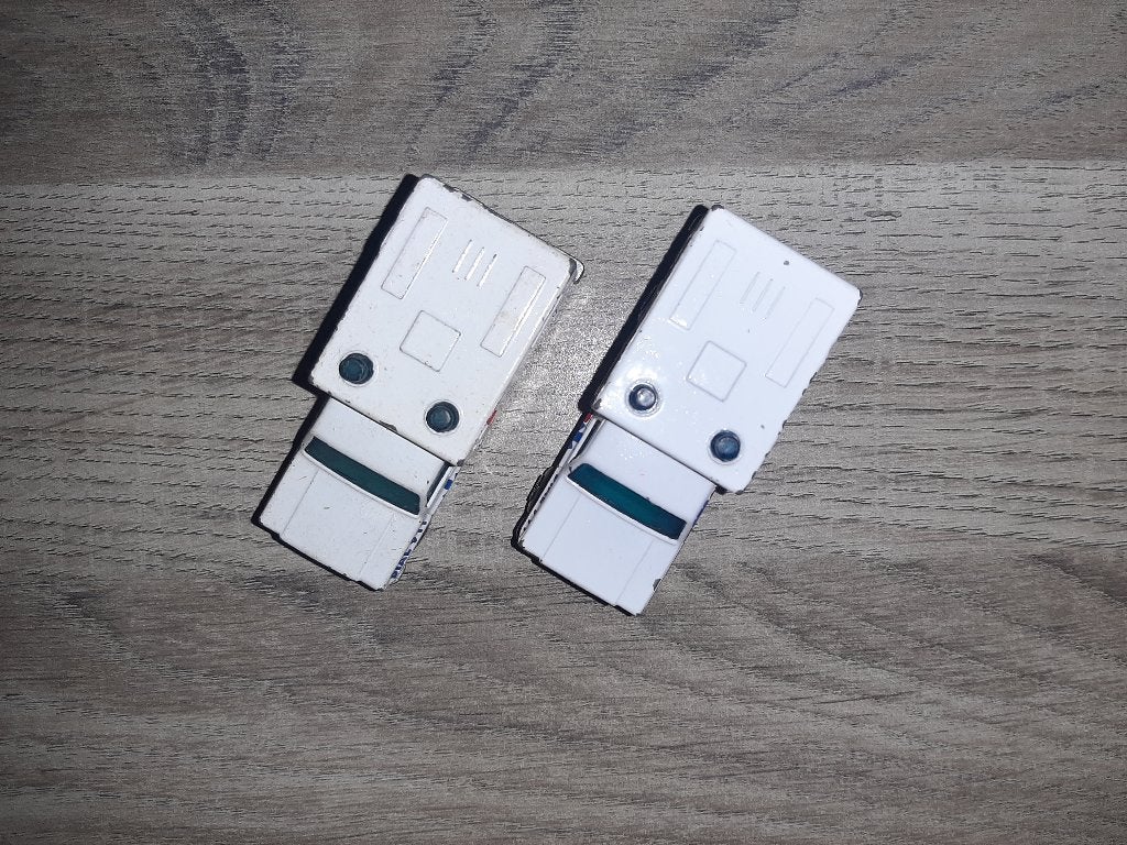 2x Matchbox Ambulance 1977, Ophalen of Verzenden, Gebruikt, Auto
