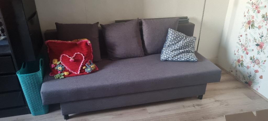 Tweepersoons slaapbank Ikea, Huis en Inrichting, Slaapkamer | Slaapbanken, Ophalen, Gebruikt, Tweepersoons, 190 cm of minder