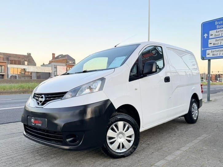 Nissan NV200 2017 063000km 1.5dci Euro6b Airco Nieuwstaat, Voorwielaandrijving, Stof, Euro 6, 4 cilinders