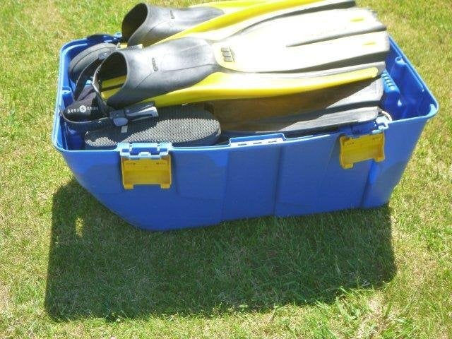 Plongée coffret uniquement, Sports nautiques & Bateaux, Plongée, Enlèvement, Comme neuf