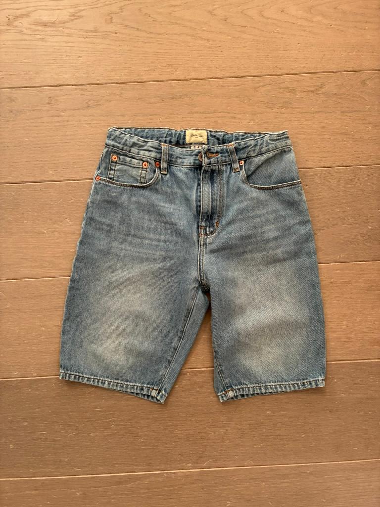 Blauwe Jeans Short van Bellerose (Maat 14 jaar), Broek, Ophalen of Verzenden, Zo goed als nieuw, Jongen