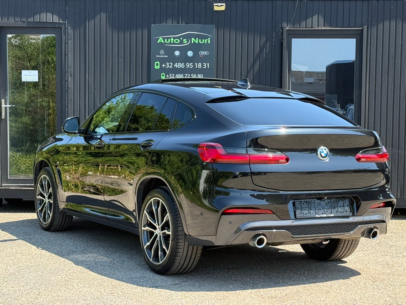 Bmw x4 2.0d 2019 Xdrive m-pakket diesel btw 12M GARANTIE, Auto's, BMW, Automaat, 4 deurs, Euro 6, Zwart