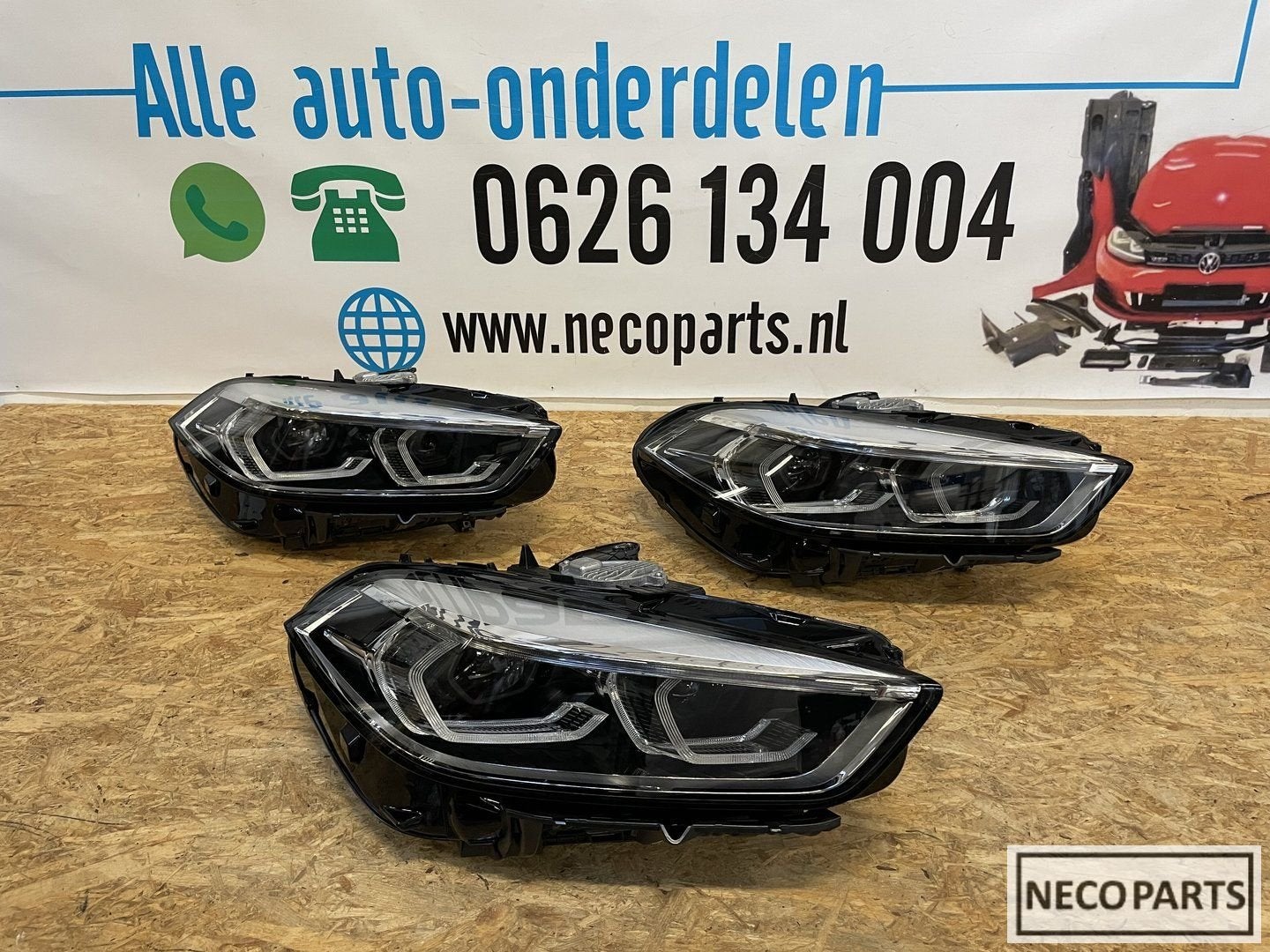 BMW F40 VOL LED KOPLAMP RECHTS ORIGINEEL NIEUW, Neuf, -, -, Enlèvement ou Envoi