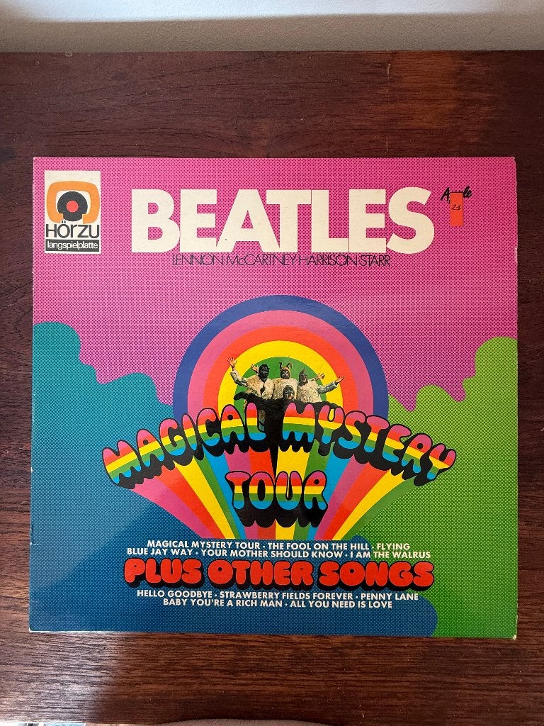 The Beatles – Magical Mystery Tour LP, Cd's en Dvd's, Vinyl | Pop, Gebruikt, Pop, LP, Beschermende buitenhoes, Fotohoes, Inclusief binnenhoes