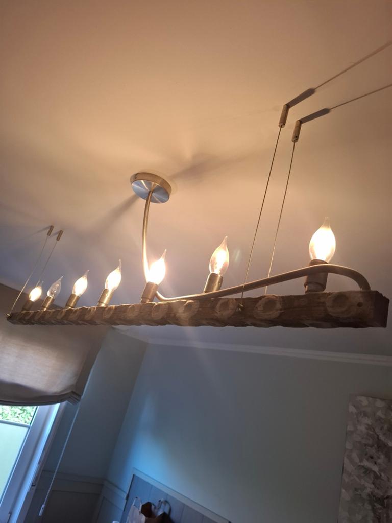 Éclairage exclusif avec bâtonnet à huîtres et 7 points lumin, Maison & Meubles, Lampes | Suspensions, Enlèvement