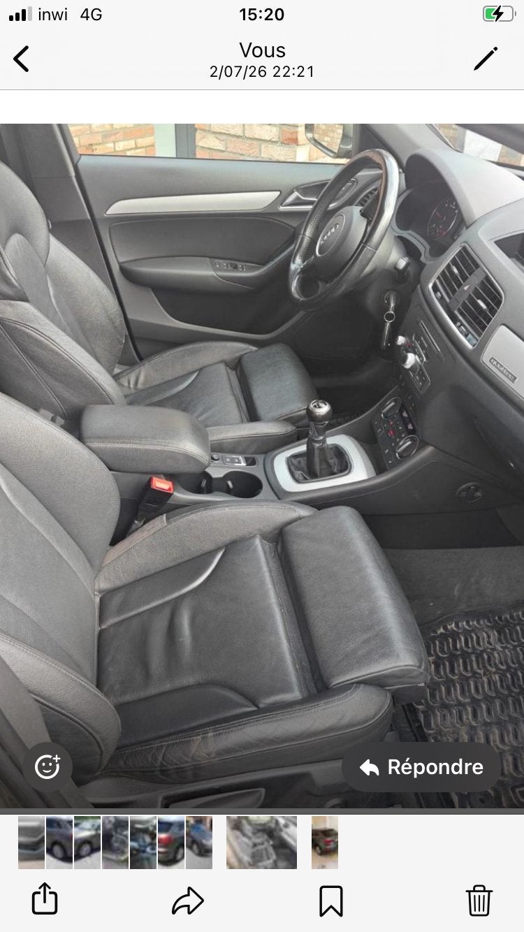 Audi q3 2016, Enlèvement, Audi