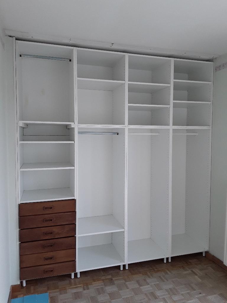 Dressing avec tiroirs, 200 cm ou plus, Enlèvement, Utilisé, 200 cm ou plus