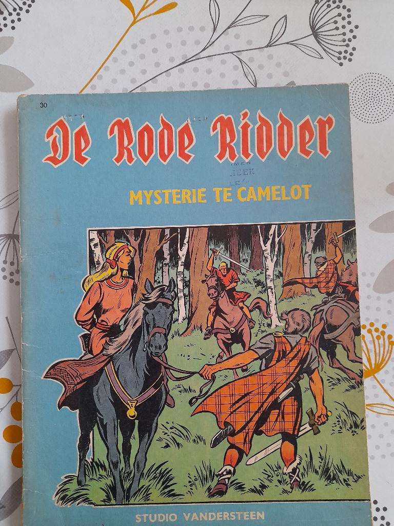 De Rode Ridder nr 30 "Mysterie te Camelot"eerste druk jaren, Ophalen of Verzenden, Gelezen
