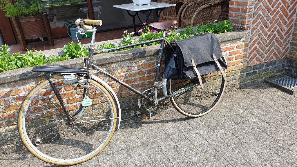 Oude postfiets merk Reinaert, Terugtraprem, Gebruikt, 53 tot 57 cm, Ophalen
