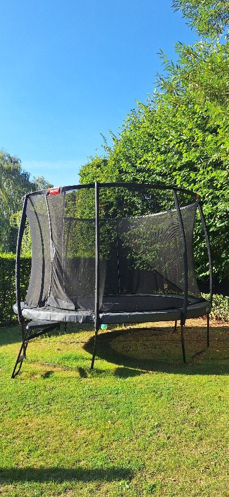 Berg Champion Trampoline 430, Ophalen, Zo goed als nieuw