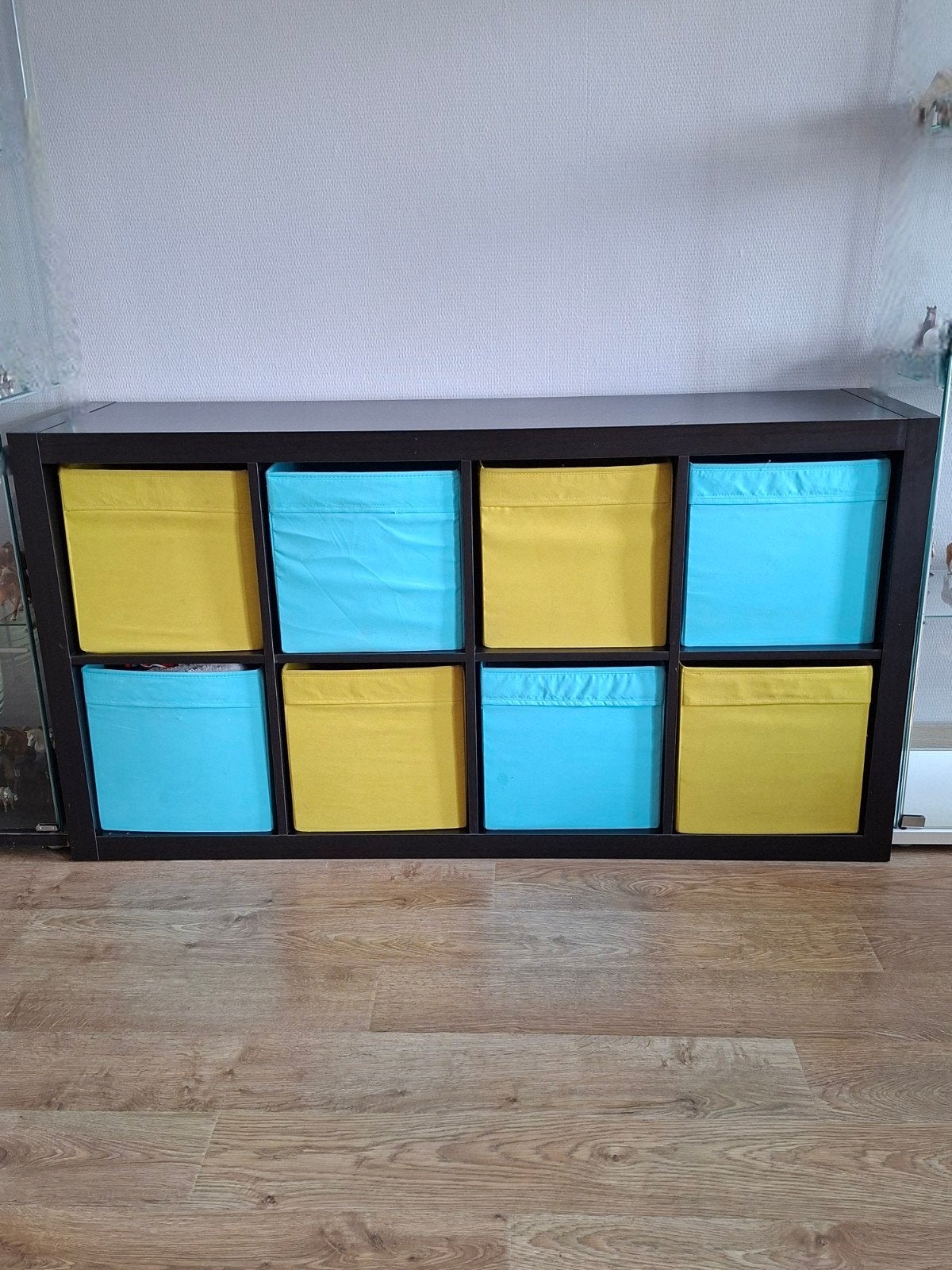Ikea kast 8 vakken + 8 mandjes, Maison & Meubles, Armoires | Casiers, Enlèvement, Utilisé