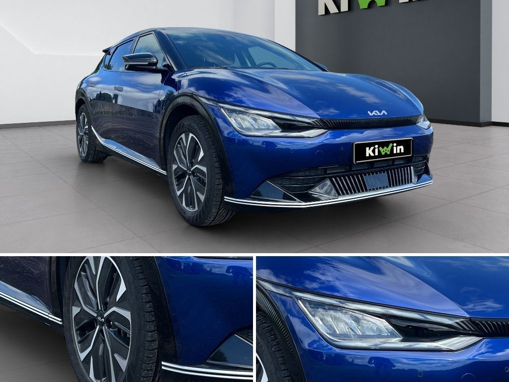 Kia EV6 77.4 kWh RWD Earth, Auto's, Automaat, Dealer onderhouden, Achterwielaandrijving, Zwart