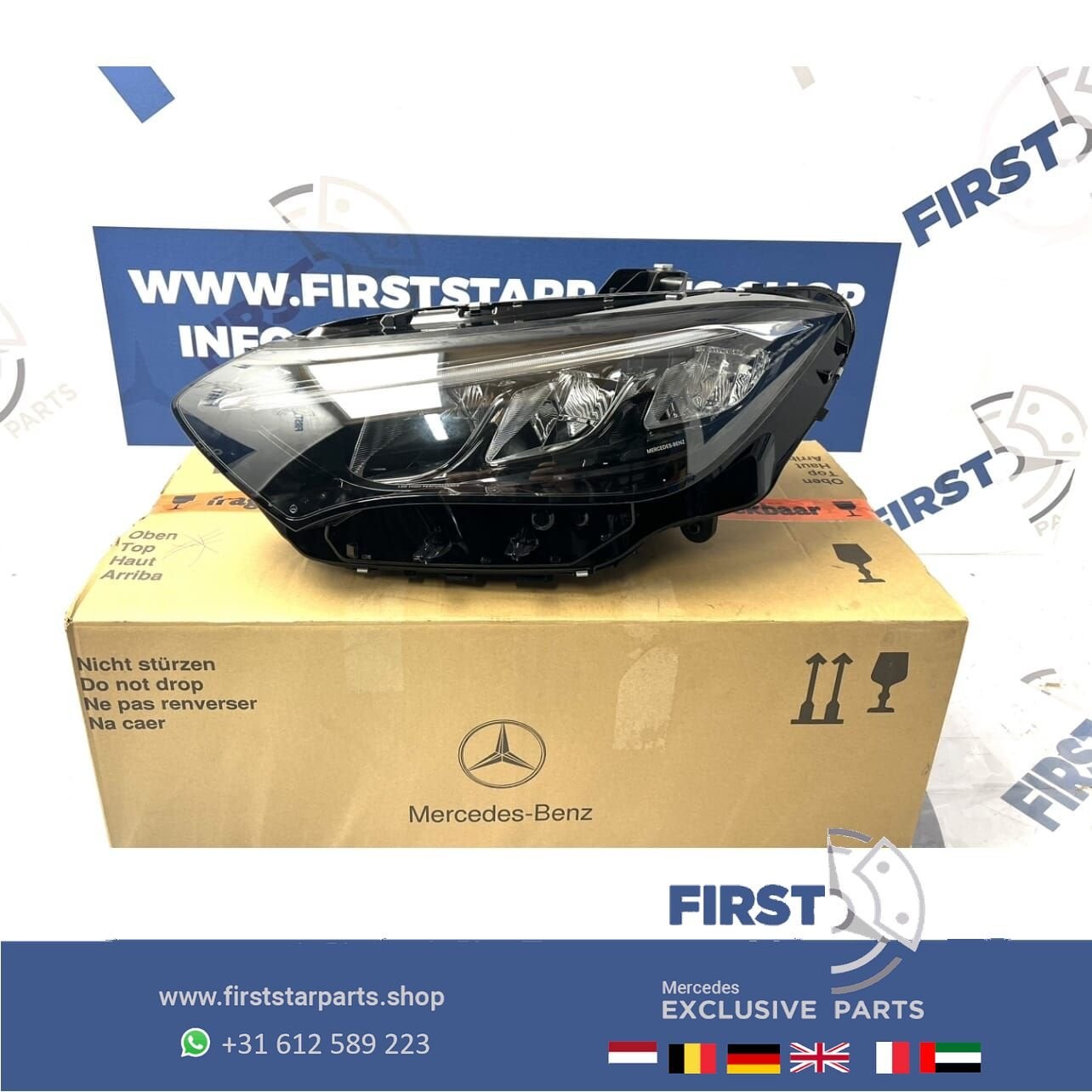 A2959060700 EQE53 AMG LED KOPLAMP LINKS EQE HIGH PERFORMANCE, Gebruikt, -, Ophalen of Verzenden, -